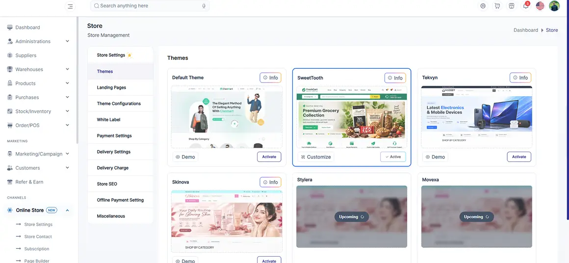 website